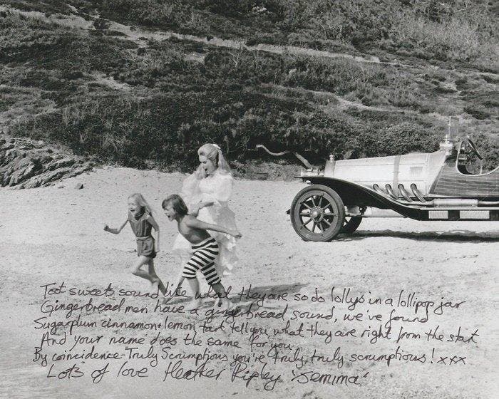 Chitty Chitty Bang Bang - Signed by Heather Ripley (Jemima), Verzamelen, Film en Tv