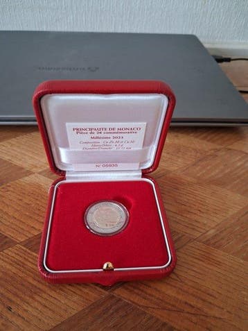 Monaco. 2 Euro 2023 Rainier III Proof