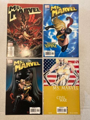 Ms Marvel (2006) 20 comics in range # 3 to 45 + Extras! - No, Boeken, Nieuw