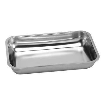 Vleesbak RVS 30x20x6,5(h)cm EMGA, Verzenden, Nieuw in verpakking