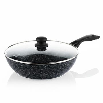 Westinghouse Wokpan Black Marble – Ø 30 cm – Inductie –, Verzenden, Nieuw