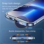 iPhone 16 Pro Max Magnetisch 360° Hoesje met Screeprotector, Télécoms, Verzenden
