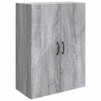 vidaXL Wandkast Grijs Sonoma 66 x 34,5 x 90 cm Bewerkt hout, Verzenden, Nieuw