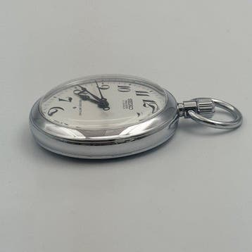Seiko - Precision Second Setting Pocket Watch With Engraved