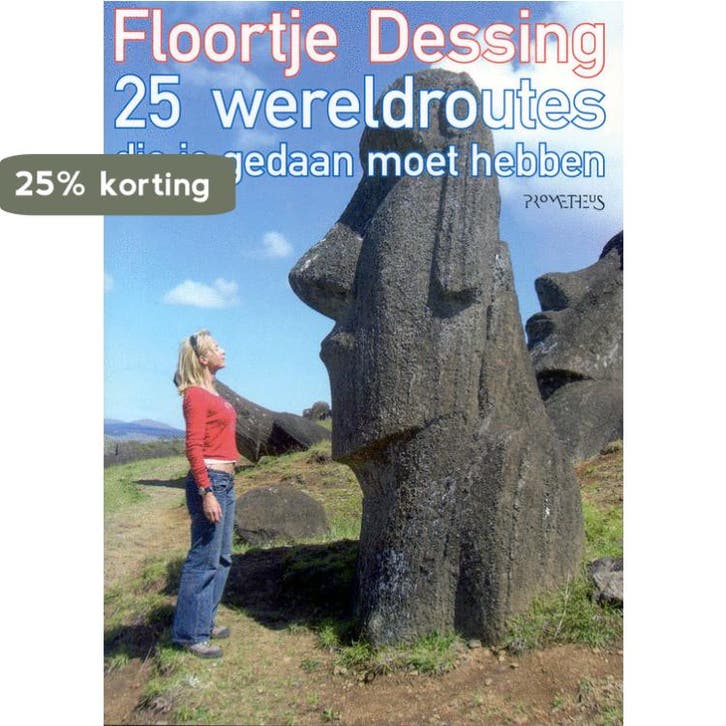 25 wereldroutes 9789044605976 F. Dessing, Livres, Guides touristiques, Envoi