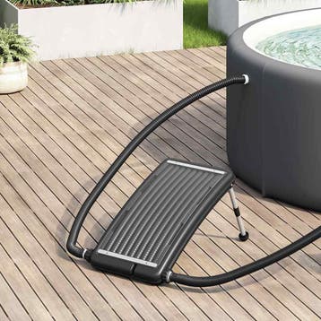 vidaXL Zwembadverwarmingspaneel solar gebogen 72,5x46 cm, Jardin & Terrasse, Piscines, Verzenden