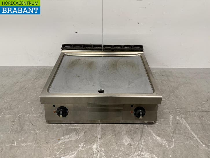 RVS Zanussi Gladde Bakplaat 80 cm 400V Horeca, Zakelijke goederen, Horeca | Keukenapparatuur, Ophalen of Verzenden
