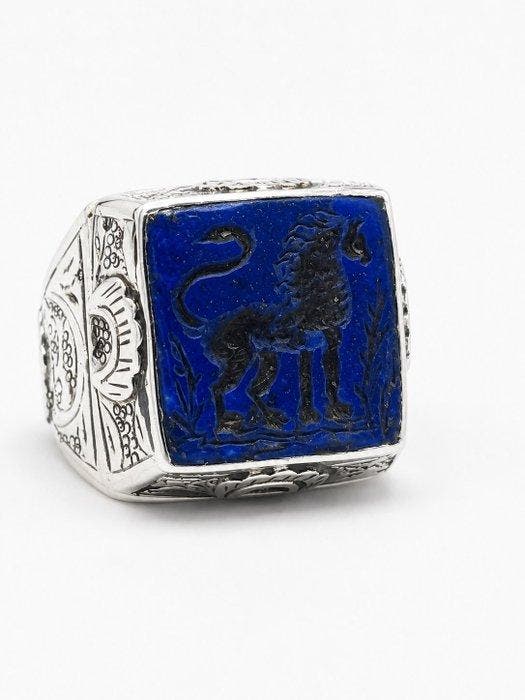 Zilver - Ring, Antiek en Kunst, Kunst | Niet-Westerse kunst