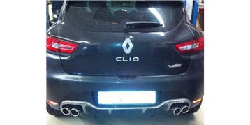 FOX Renault Clio IV RS einddemper dwars uitgang rechts/links, Verzenden