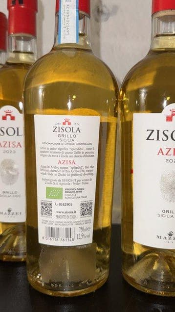 2023 Zisola Grillo Sicilia - Sicilië - 6 Flessen (0.75, Nieuw