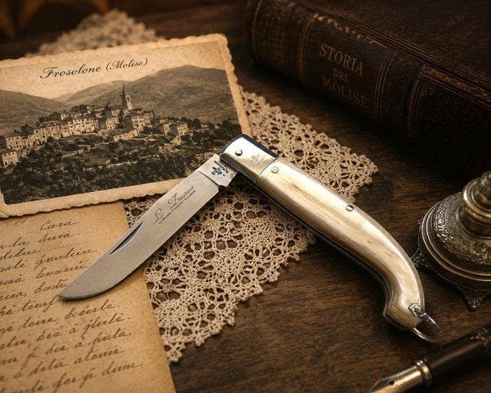 Fraraccio Fraraccio Lo Zuavo – Coltello tradizionale, Antiek en Kunst, Antiek | Keukengerei