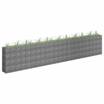 vidaXL Gabion plantenbak verhoogd 450x30x90 cm, Jardin & Terrasse, Verzenden
