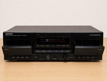 Kenwood - KX-W4070 Cassetterecorder-speler, Audio, Tv en Foto, Radio's, Nieuw