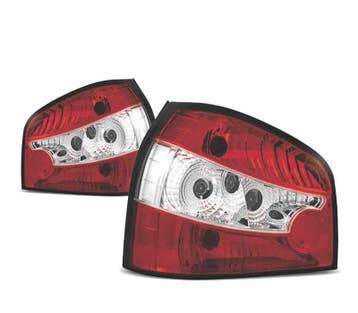 Feux Arrière Pour Audi A3 8L 96-00 Rouge Blanc Lex, Verzenden