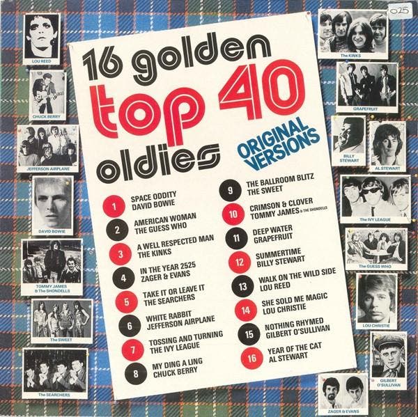 Various - 16 Golden Top 40 Oldies, Cd's en Dvd's, Vinyl | Pop, Gebruikt, Verzenden