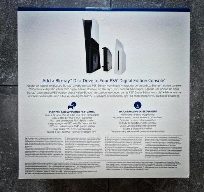 Sony - Playstation 5 (PS5) - Disc Drive - add-on accessory -, Consoles de jeu & Jeux vidéo, Consoles de jeu | Accessoires Autre