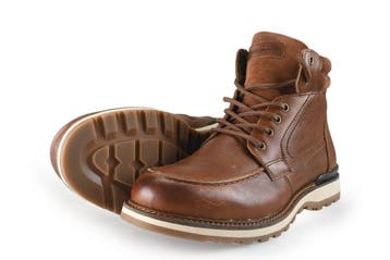 River Woods Veterboots in maat 45 Cognac, Kleding | Heren, Schoenen, Overige kleuren, Verzenden, Boots, Zo goed als nieuw
