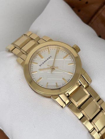 Burberry - The City Gold - Sans prix de réserve - BU 9203 -, Nieuw