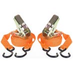 Spanbanden / sjorbandenset met ratelsysteem, Ophalen of Verzenden, Nieuw