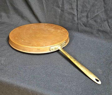 Poêle à frire - Cuivre, Laiton