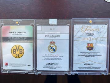 2025 Topps FC Barcelona, Real Madrid David Ferrer