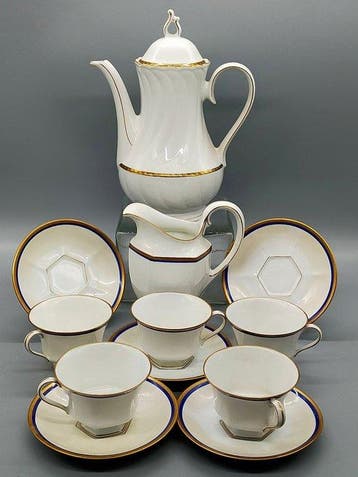 Tirschenreuth Bavaria Porzellan Kaffeeservice – Antikes