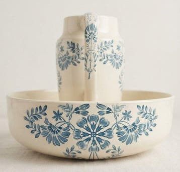 Art Nouveau Toiletset (2) - Longchamp - Land van ijzer
