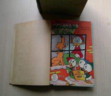 Donald Duck Jaargang 1957 compleet in 2 particuliere bundels