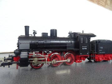 Fleischmann H0 - 4124 - Locomotive à vapeur avec tender (1), Nieuw