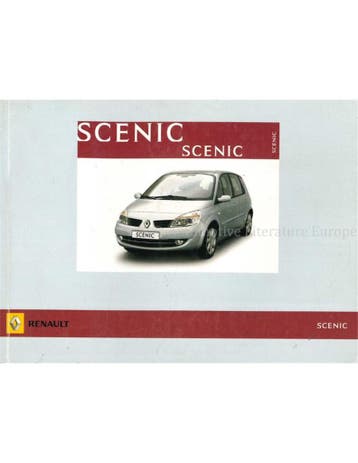 2006 RENAULT SCENIC INSTRUCTIEBOEKJE NEDERLANDS