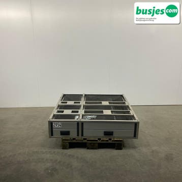 Aluca bedrijfswageninrichting 1155x1145x250mm (2954), Verzenden, Gebruikt