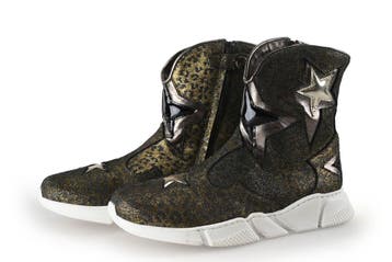 Zecchino Doro Enkellaarzen Meisjes in maat 33 Goud, Verzenden, Jongen of Meisje, Schoenen, Zo goed als nieuw
