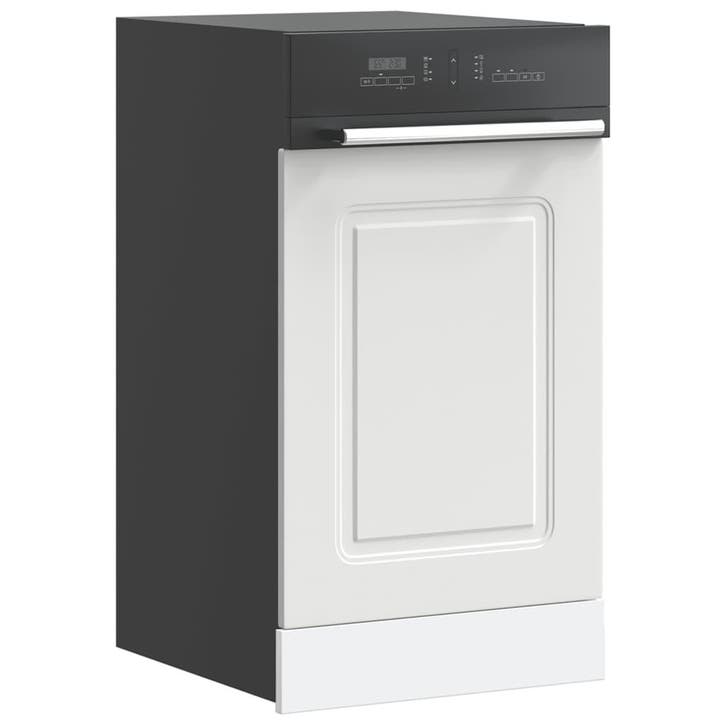 vidaXL Vaatwaspaneel Kalmar 45x1,5x57 cm bewerkt hout wit, Maison & Meubles, Armoires | Autre, Envoi