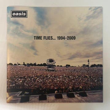 Oasis - Time Flies... 1994-2009 - 5 x Sky blue LPs -, Cd's en Dvd's, Nieuw in verpakking