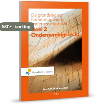 Ondernemingsrecht / De grondslag van het vermogens- en, Verzenden, Gelezen, A.M.M.M. van Zeijl