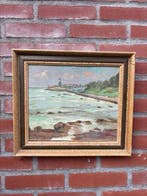 Wim Helder (1892-1966) - Kustgezicht met vuurtoren