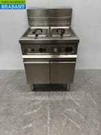 Friteuse double Elframo en acier inoxydable 2 x 15 litres, Articles professionnels, Verzenden