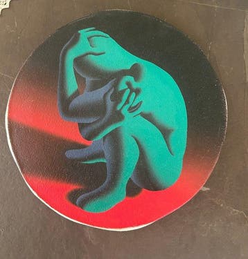 Mark Kostabi (1960) - Green angst, Antiek en Kunst