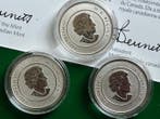 Canada. 20 Dollars 2011/2013 (3 munzen) (Zonder