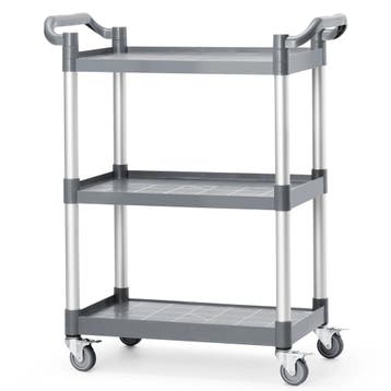 Serveerwagen | Kunststof | 3 Niveaus (625x400) | Wielen, Verzenden, Nieuw in verpakking