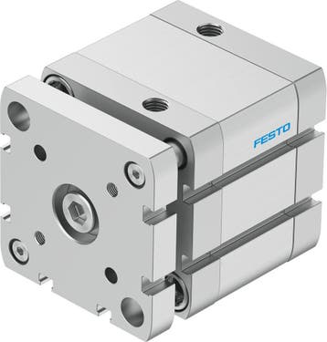 Festo Compacte Cilinder 63mm Boring 20mm Slag ISO 21287, Verzenden