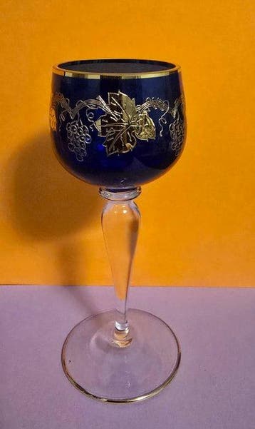 Bohême - Drinkservies - Kristal - 6 glazen met voet
