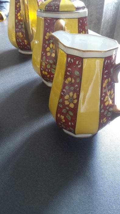 Raynaud - Koffieservies (19) - Porselein, Antiek en Kunst, Antiek | Meubels | Tafels