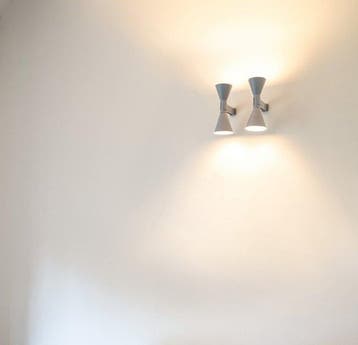 Le Corbusier - Lampe (2) - Applique de Marseille mini NERO -