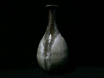 Masterpiece Japanese Agano Studio Pottery Ceramic Flower