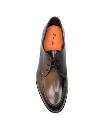 Santoni - Veterschoenen - Maat: EU 41.5 - Nieuw in doos, Nieuw