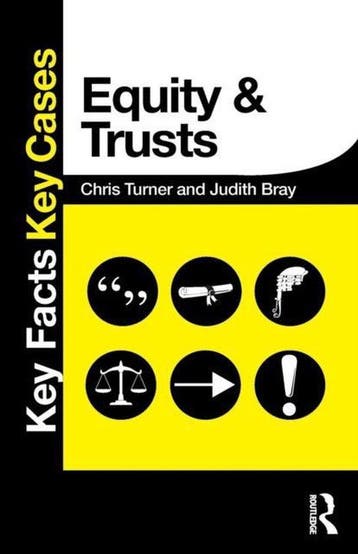 Equity & Trusts 9780415833271 Judith Bray, Verzenden, Gelezen, Judith Bray