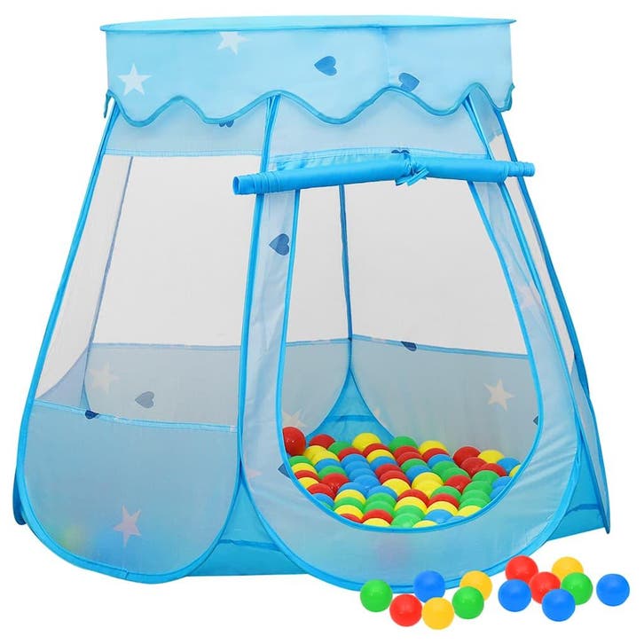 vidaXL Kinderspeeltent 102x102x82 cm blauw, Kinderen en Baby's, Speelgoed | Buiten | Speeltoestellen, Nieuw, Verzenden
