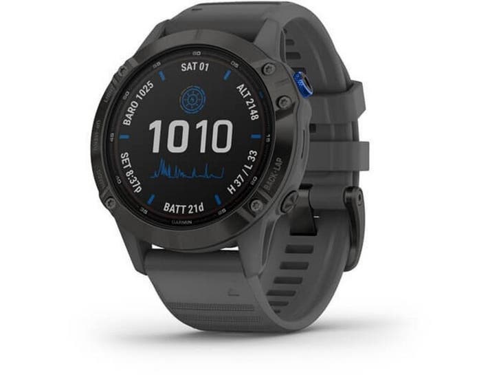 Garmin fnix 6 Pro Solar - Smartwatch - GPS Hartslagmeter, Handtassen en Accessoires, Smartwatches, Zo goed als nieuw, Verzenden