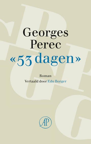 53 dagen (9789029550567, Georges Perec), Verzenden, Nieuw
